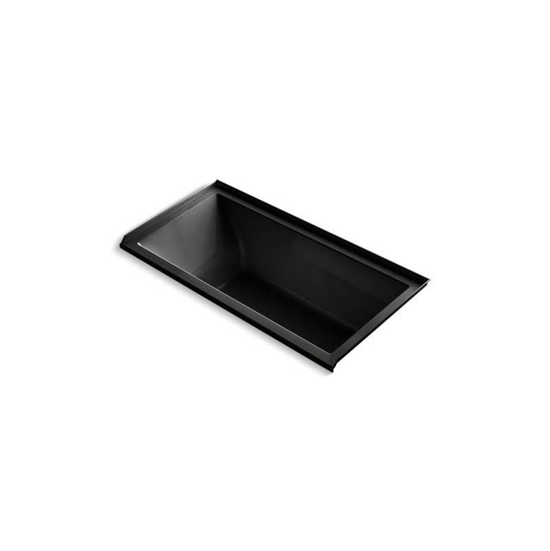 Kohler Underscore® 60'' x 30'' heated whirlpool bath with right drain